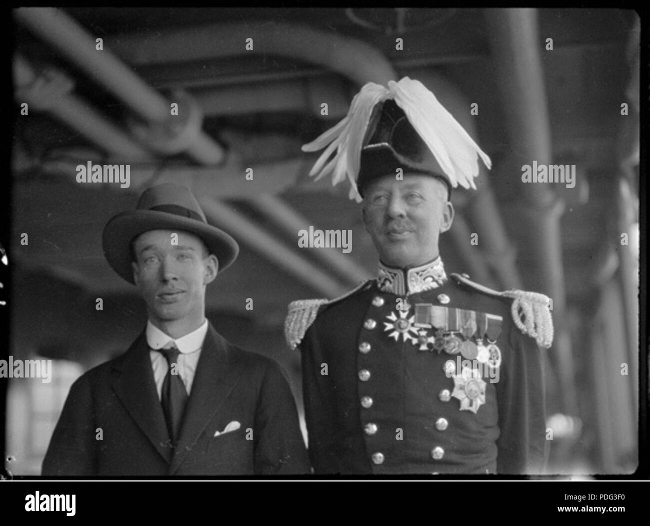Photographic Negative - Nitrate 29 William Campion and son Stock Photo