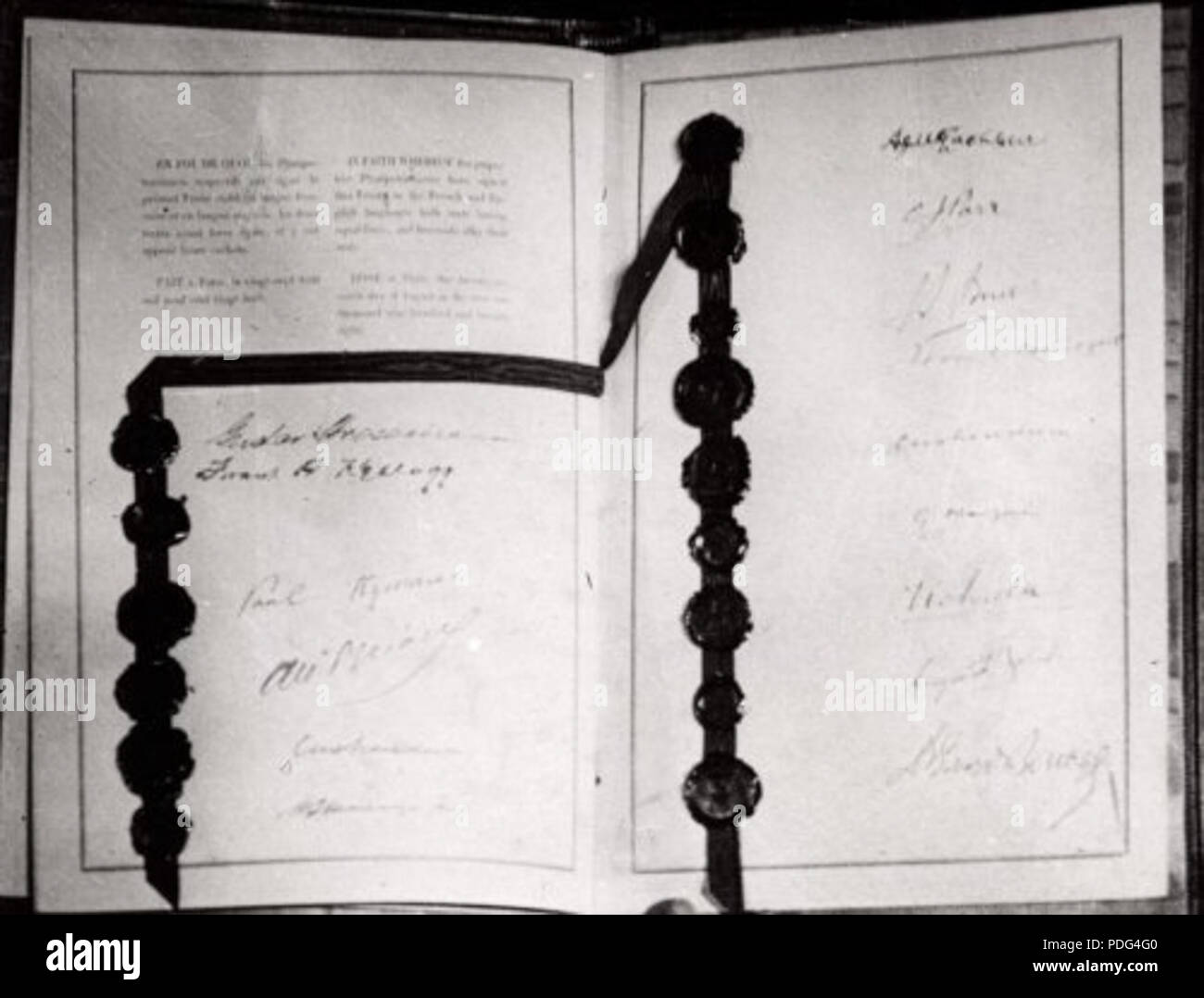 180 Kellogg–Briand Pact (1928) Stock Photo