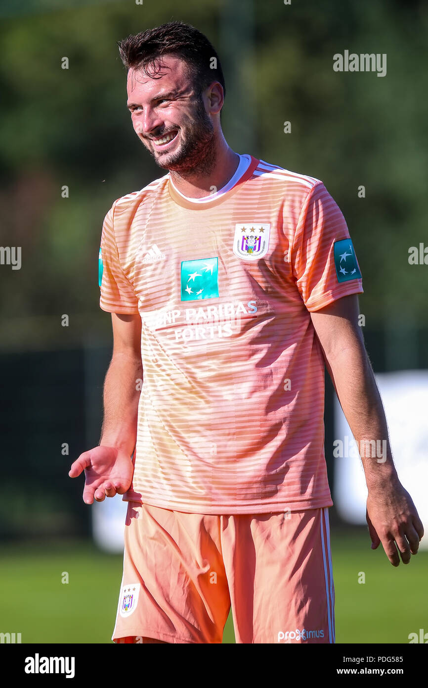 Horst, Netherlands - June 29, 2018: Player of RSC Anderlecht Frank Boeckx  in action during friendly match RSC Anderlecht vs PAOK at Sport park  Sportin Stock Photo - Alamy