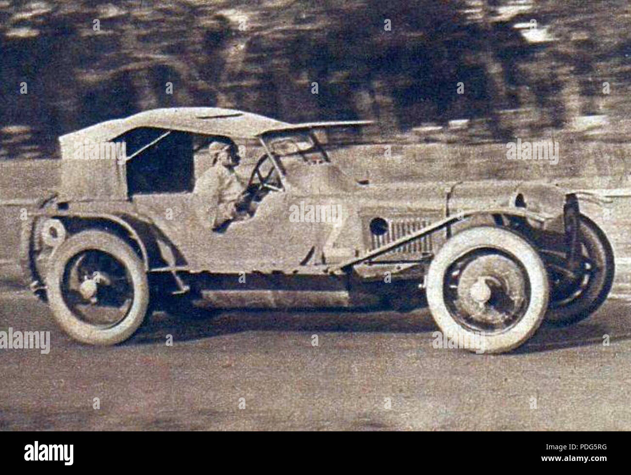 Photo Ancienne Chenard & Walcker - Lucien Chenard GP Consommation Le Mans 1922 - Occasion