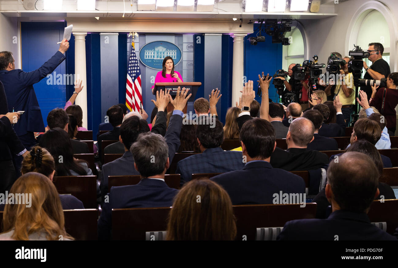 Press Briefing By White House Press Secretary Sarah Sanders