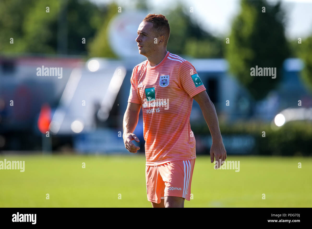 Horst, Netherlands - June 29, 2018: Player of RSC Anderlecht Frank Boeckx  in action during friendly match RSC Anderlecht vs PAOK at Sport park  Sportin Stock Photo - Alamy