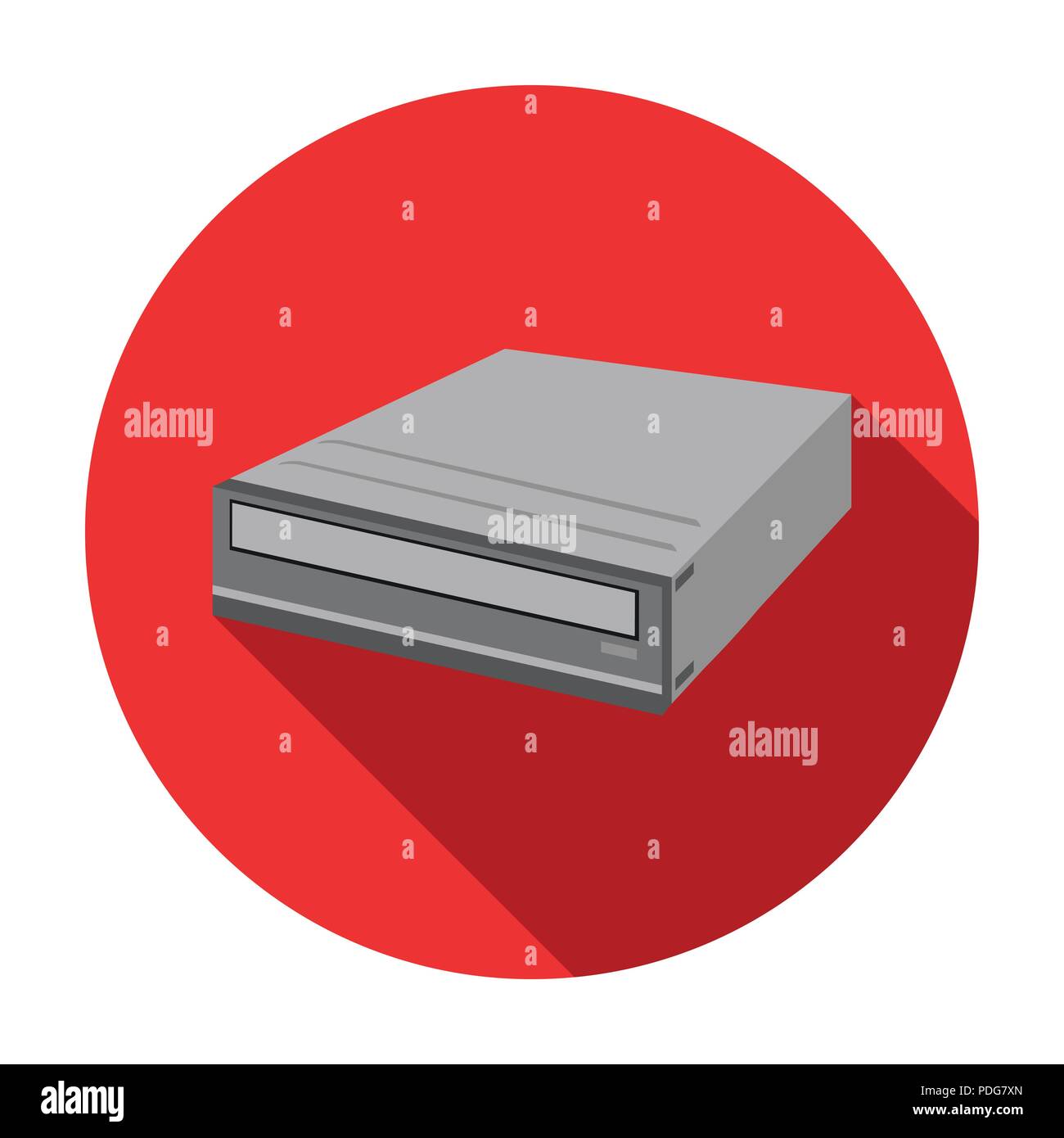 Pc cd rom logo Stock Vector Images Alamy