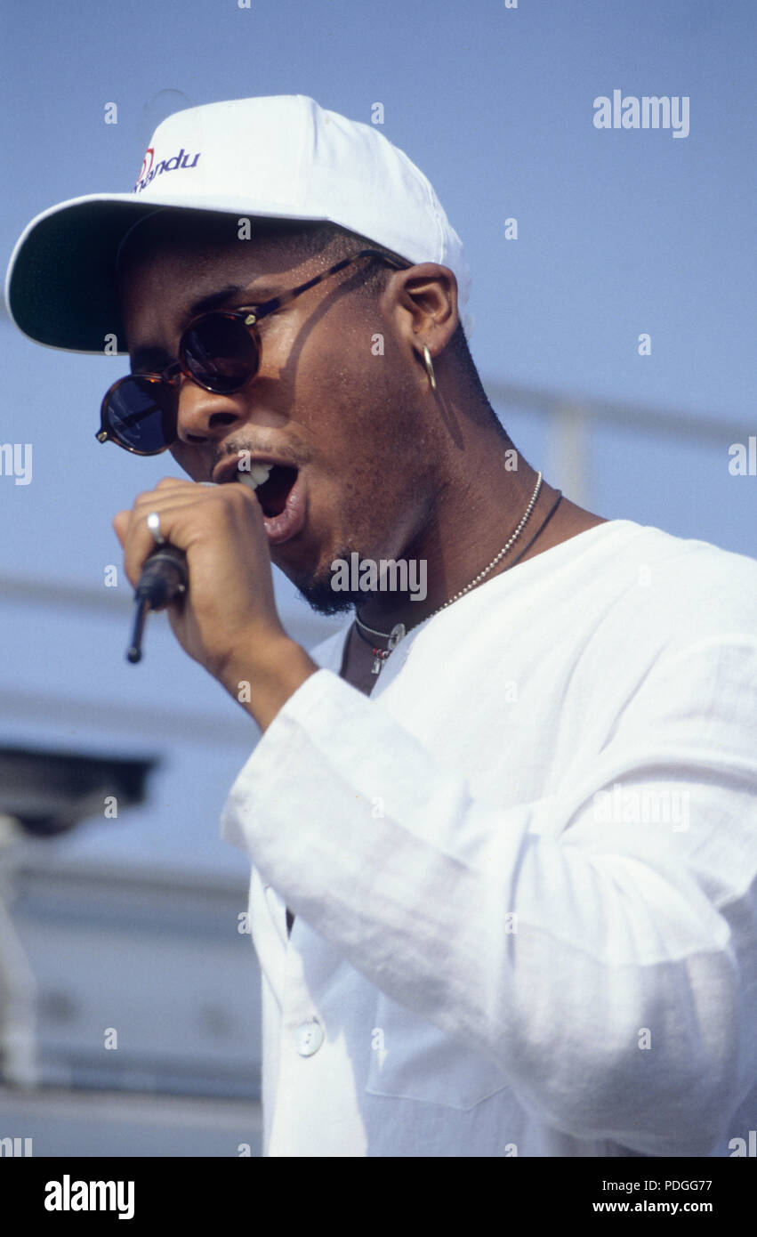 4Mandu at BBC Radio 1 One Roadshow Newquay Cornwall 21 August 1995 ...