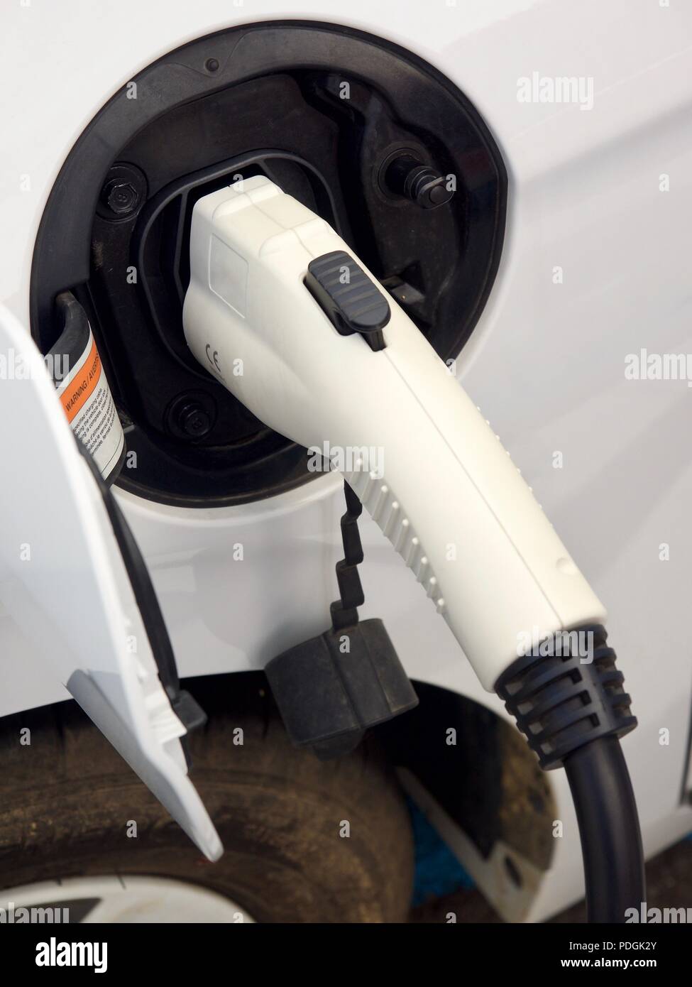 Electric car charging station in Korea Stock Photo Alamy
