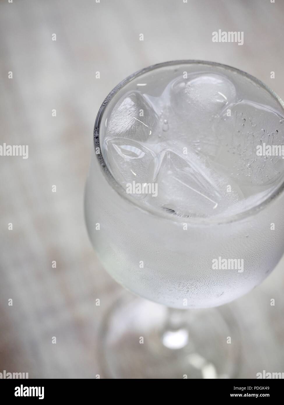 Ice Water In A Glass Cup Stock Photo Alamy Ice Water In A Glass Cup Stock Photo Alamy