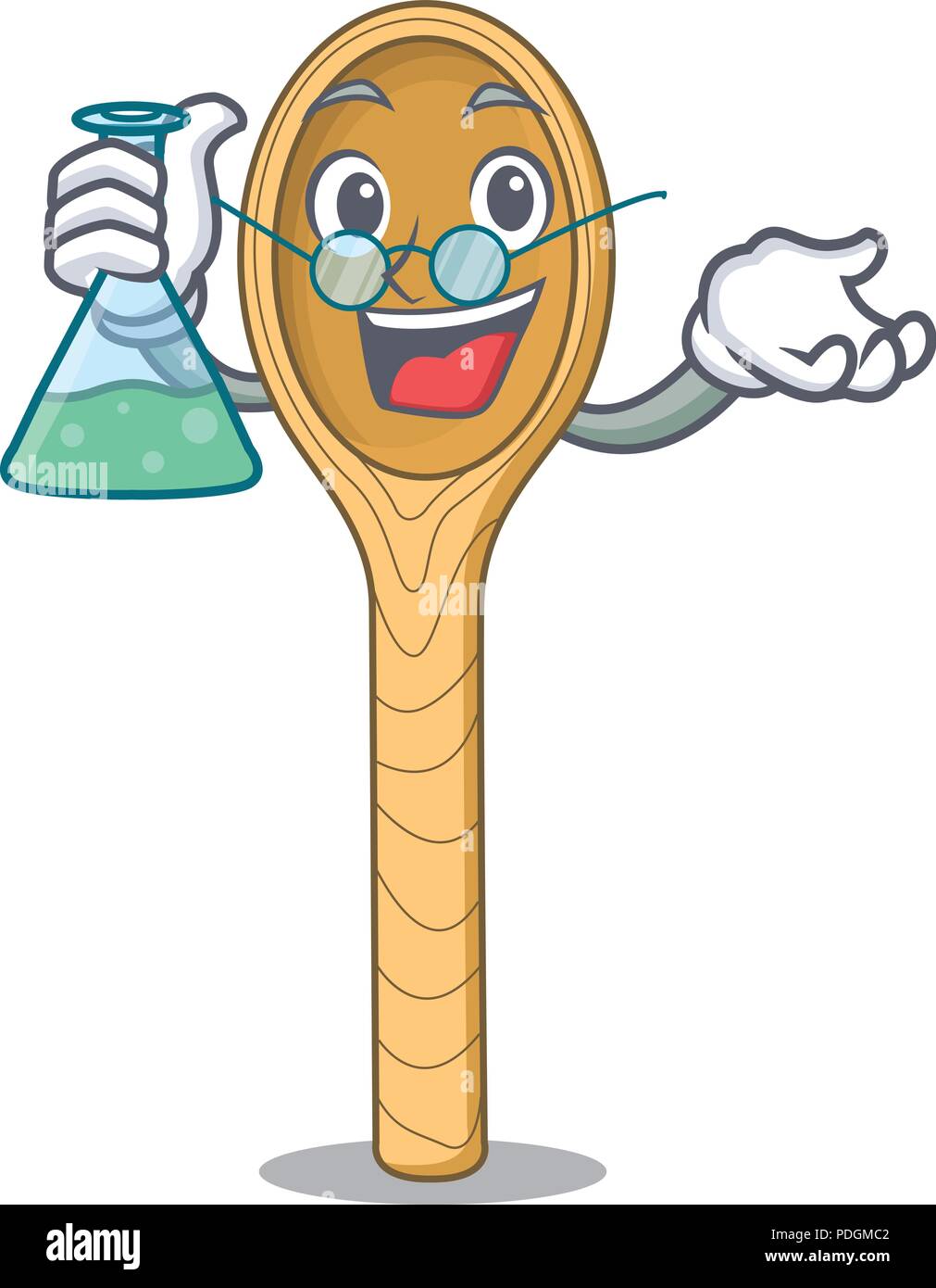 Professor wooden spoon character cartoon Stock Vector Image & Art - Alamy