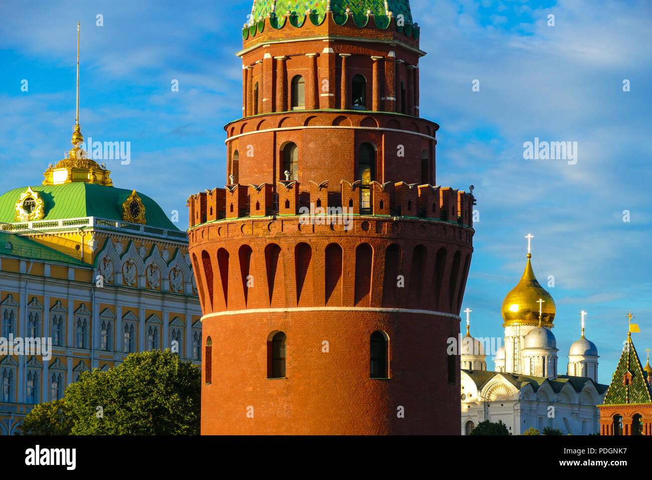 The Kremlin Tower Stock Photo