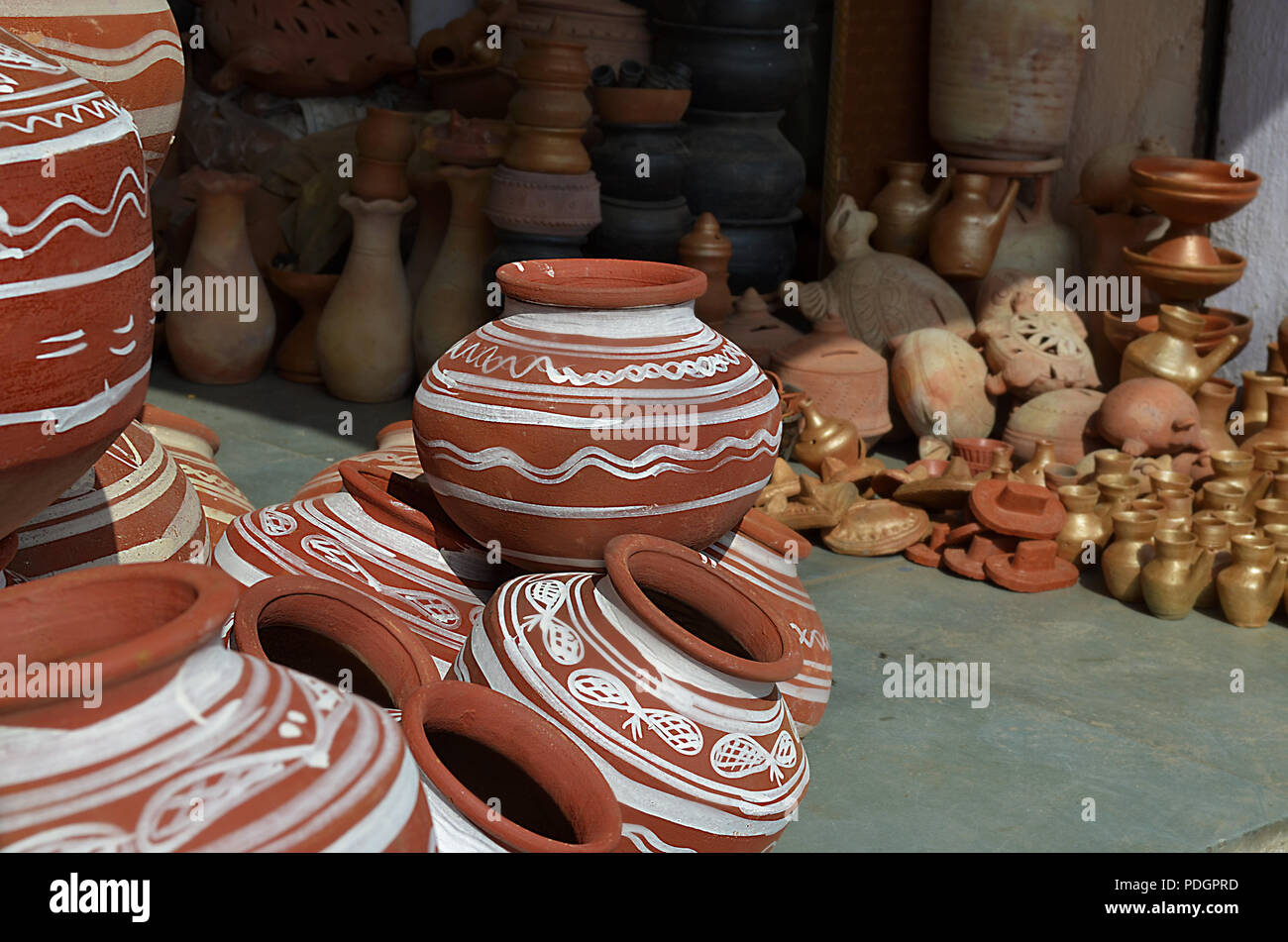 Clay Pottery India Stock Photos & Clay Pottery India Stock Images - Alamy
