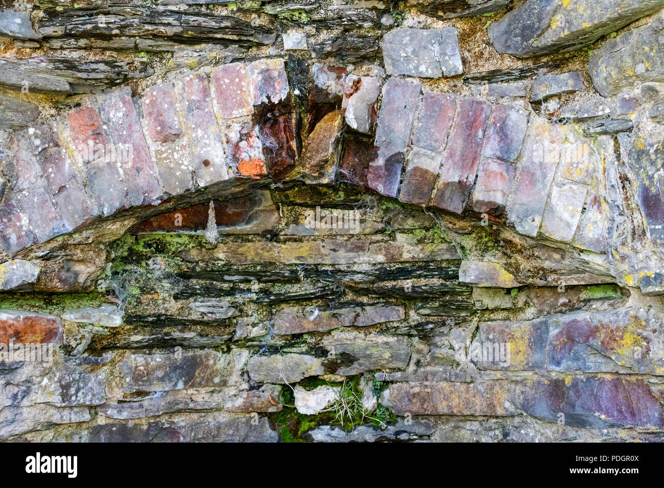 Arch Detail from Lord Rolle’s Lime Kiln 2, Landcross,near Bideford