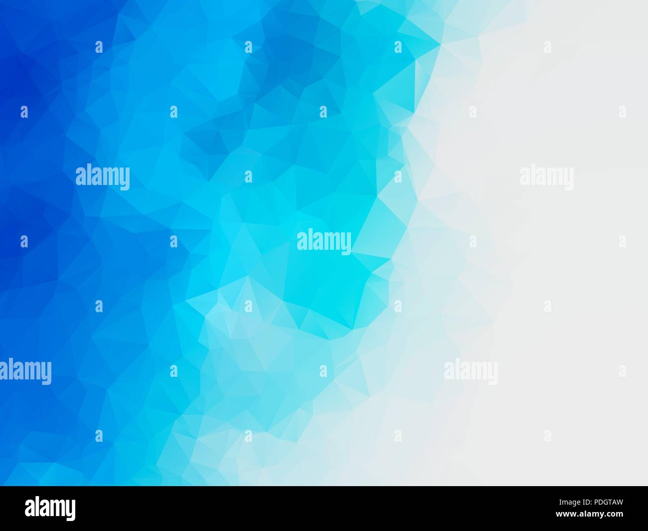 abstract blue water polygonal vector background Stock Vector