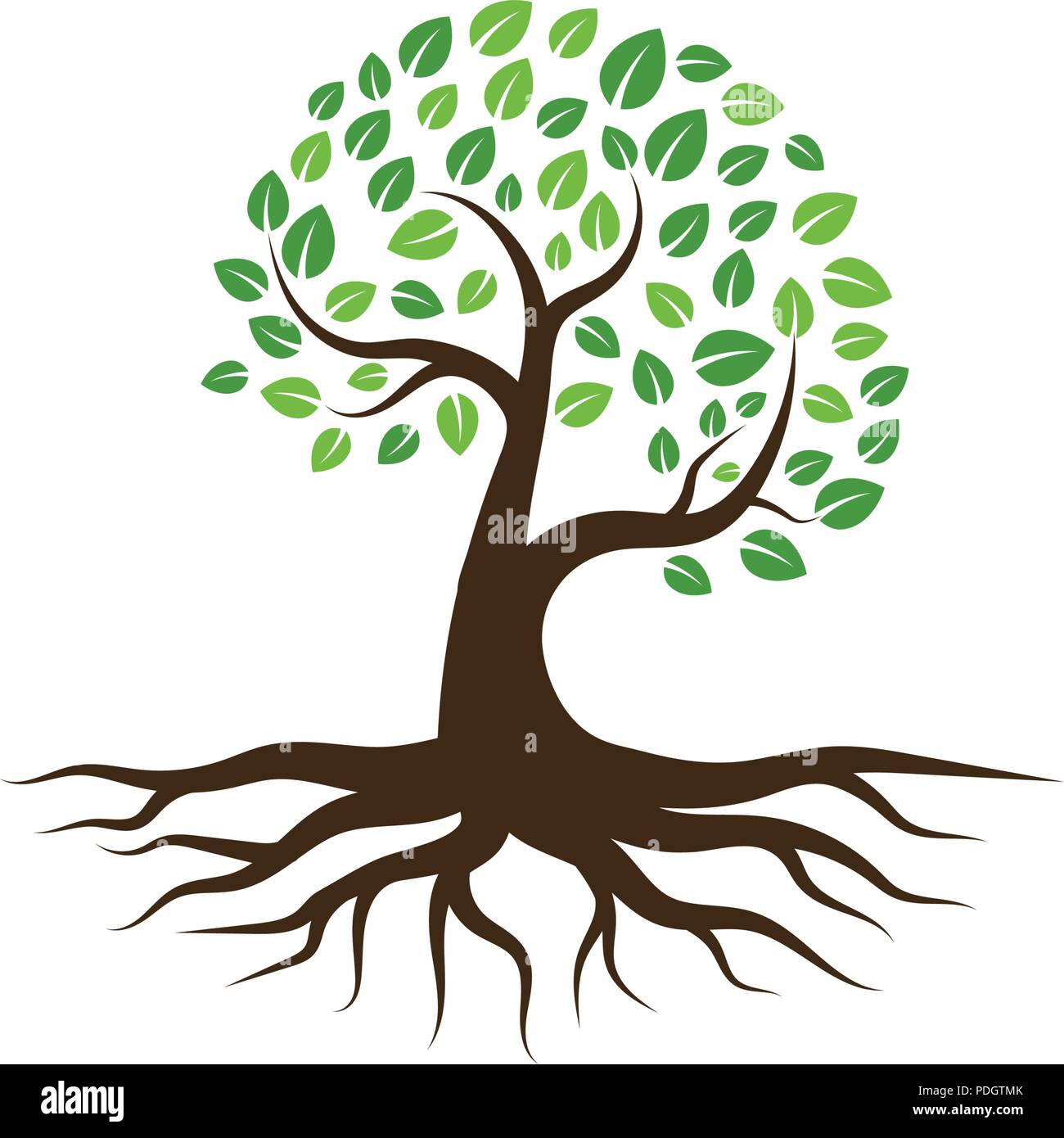 Logos of green Tree leaf ecology nature element vector Stock Vector ...