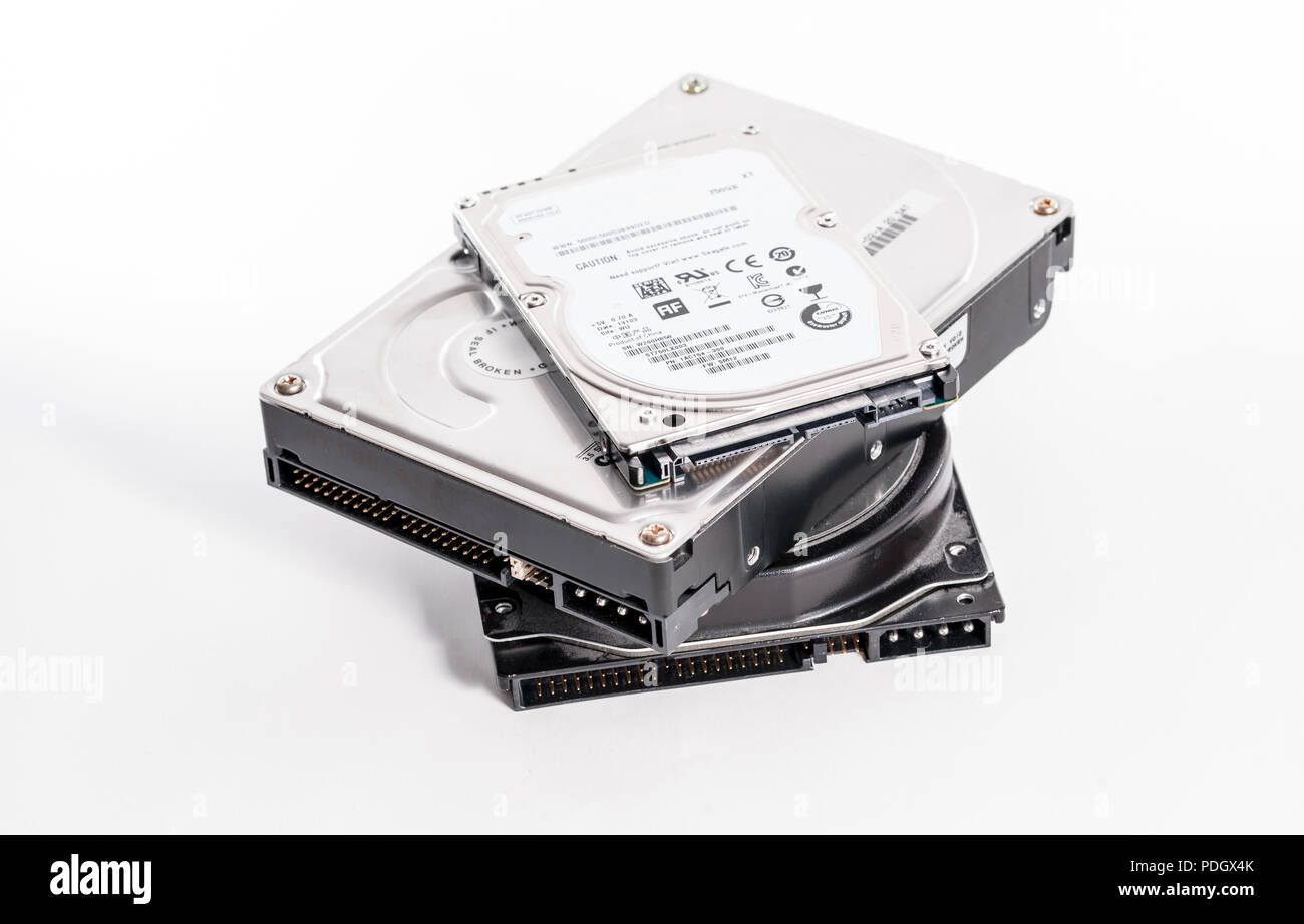 Computer Hard Drive Stock Photo