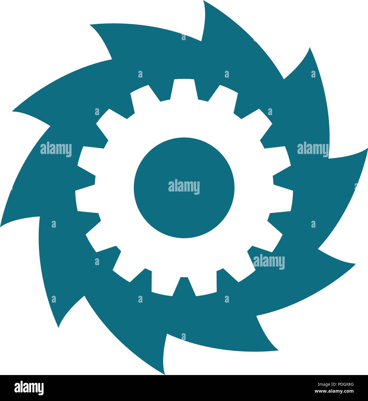 Rotation logo vector Stock Vector Images - Alamy