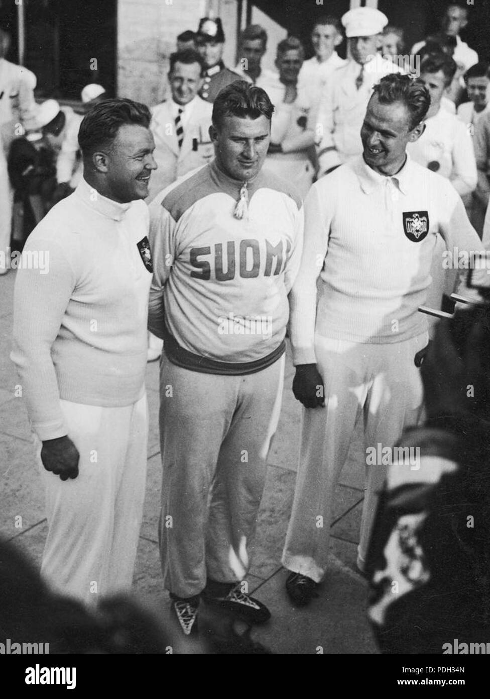 259 PIC 1M878202 Berlin 1936 Shot put Hans Woellke Gerhard Stock