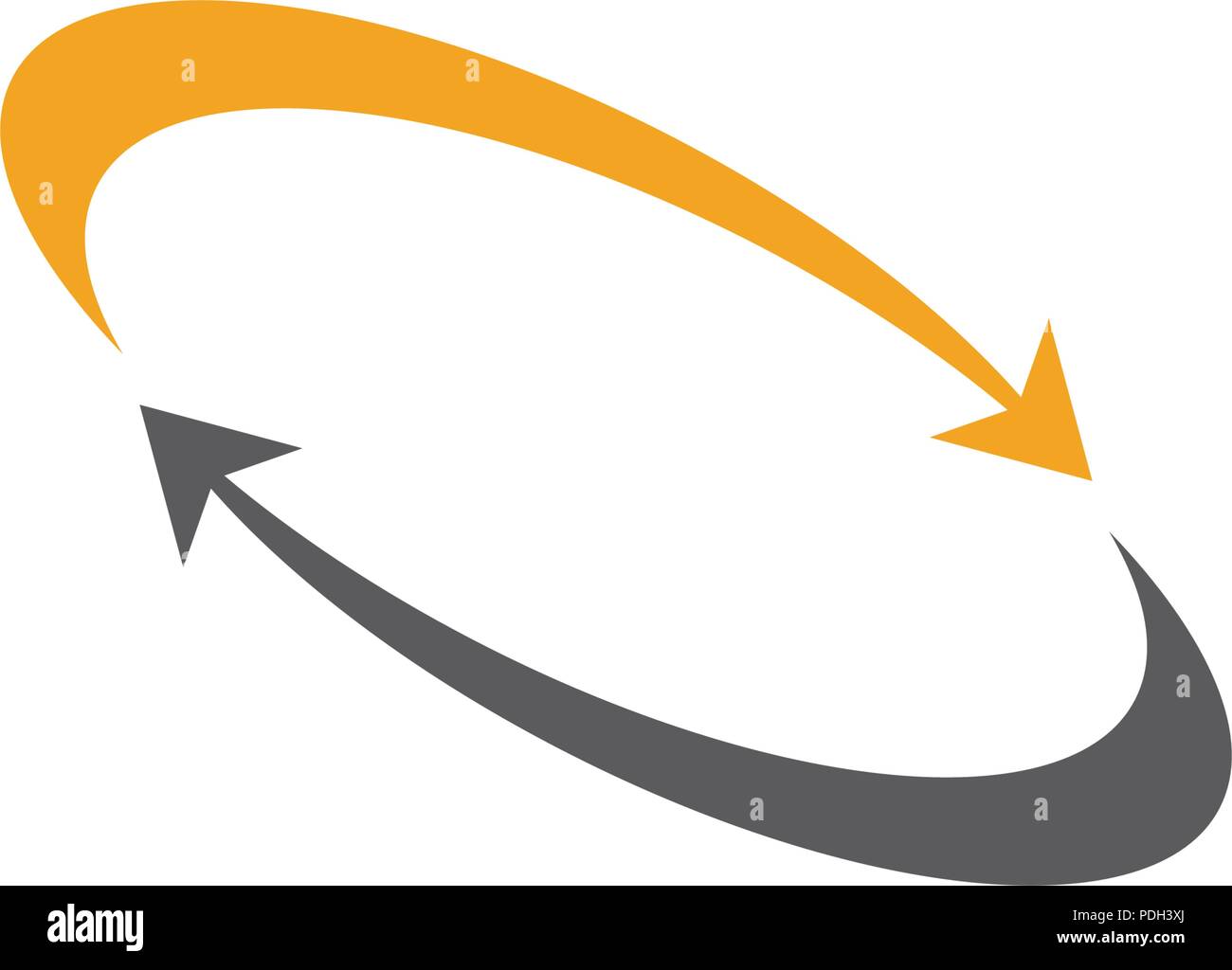 Arrow vector illustration icon Logo Template design Stock Vector Image ...