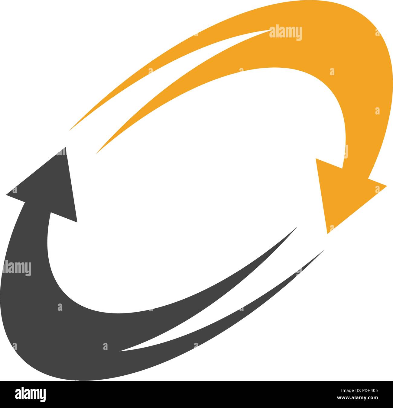 Arrow vector illustration icon Logo Template design Stock Vector Image ...