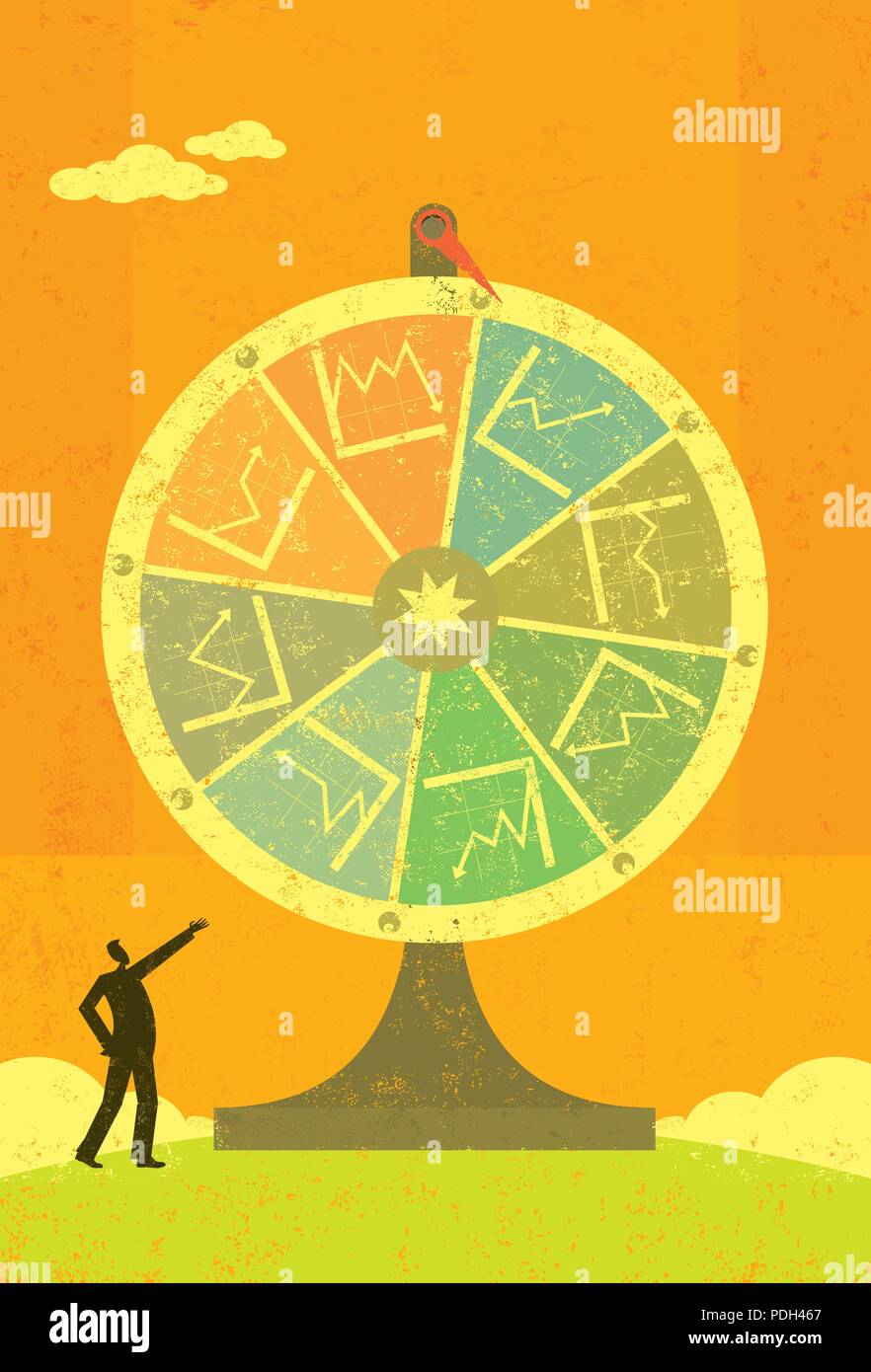 Business forecasting chart Stock Vector Images - Alamy