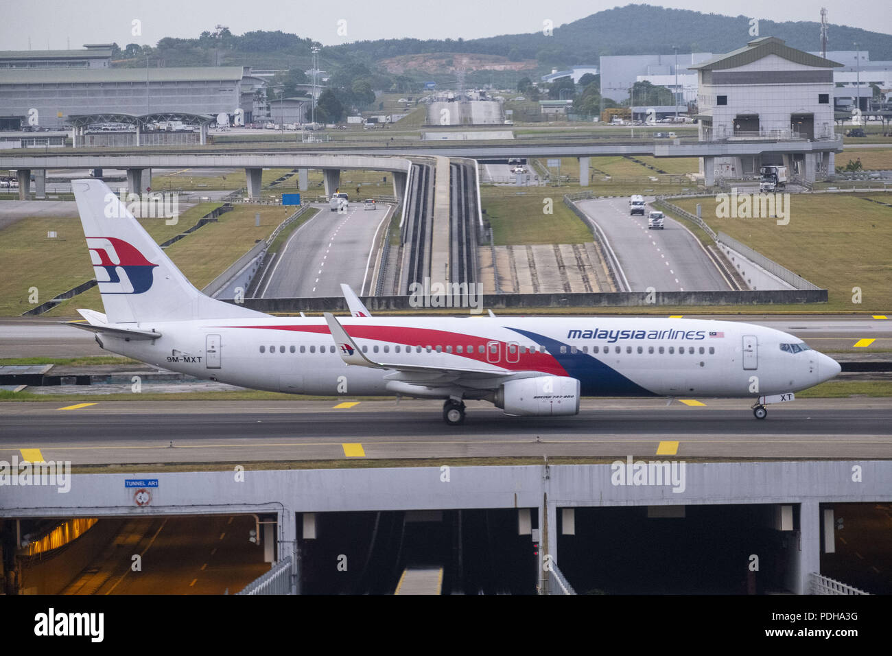 Sepang Kuala Lumpur Malaysia 9th Aug 2018 Malaysia Airlines Berhad Mab Airplanes Seen At The Airport Kuala Lumpur International Airport Also Known As Klia Is The Main Malaysian International Airport And It Is