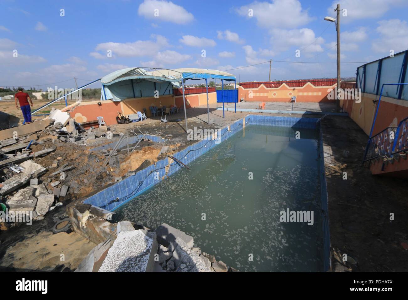 Middle Of The Gaza Strip, The Gaza Strip, Palestine. 9th Aug, 2018 ...