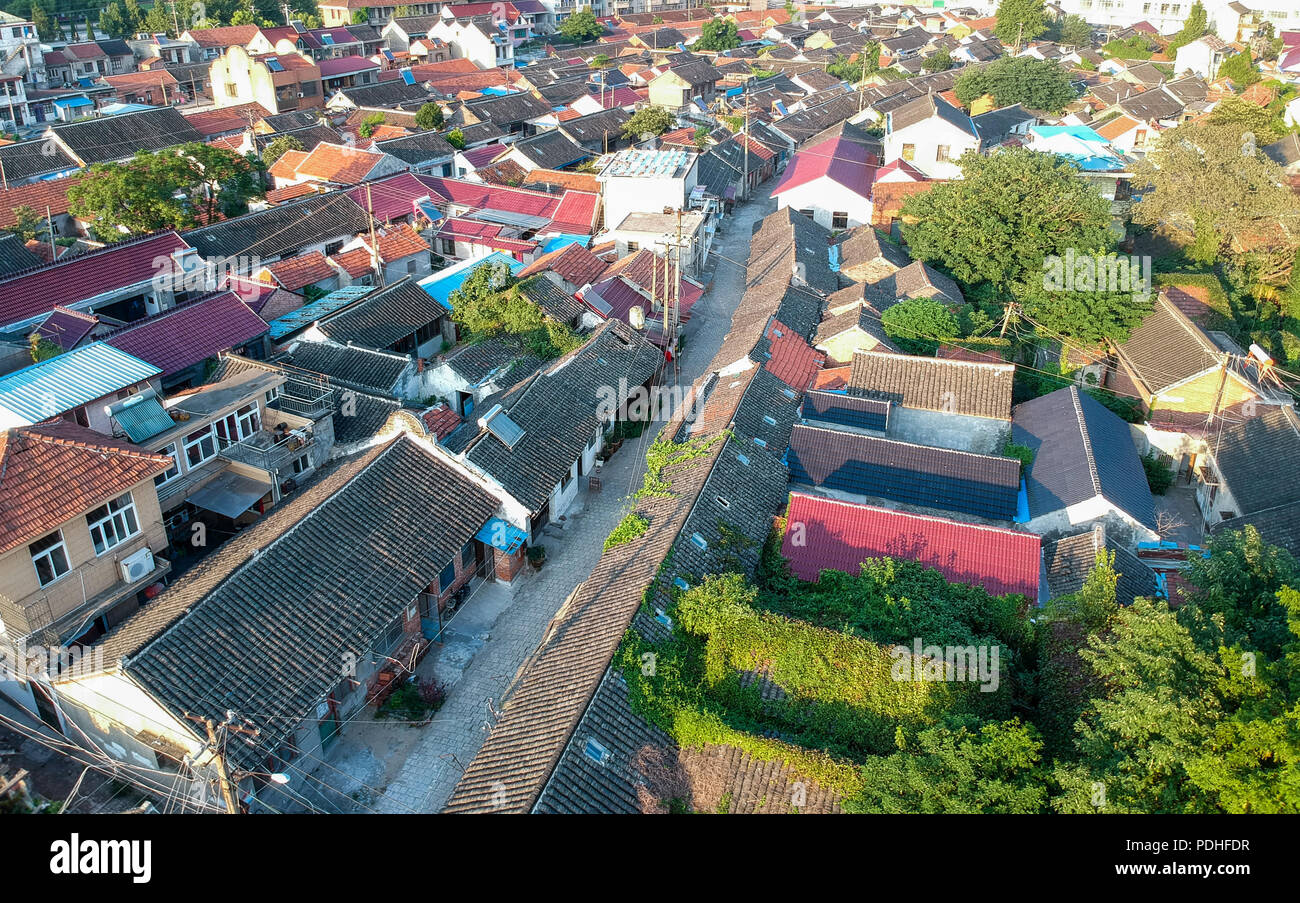 Rugao Rugao China 10th Aug 2018 Rugao China Old Street In Rugao East China S Jiangsu Province Credit Sipa Asia Zuma Wire Alamy Live News Stock Photo Alamy
