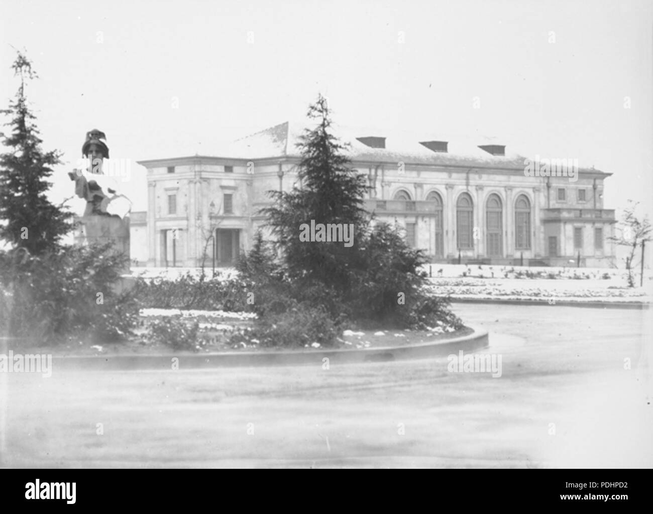 Snow hall Black and White Stock Photos & Images - Alamy