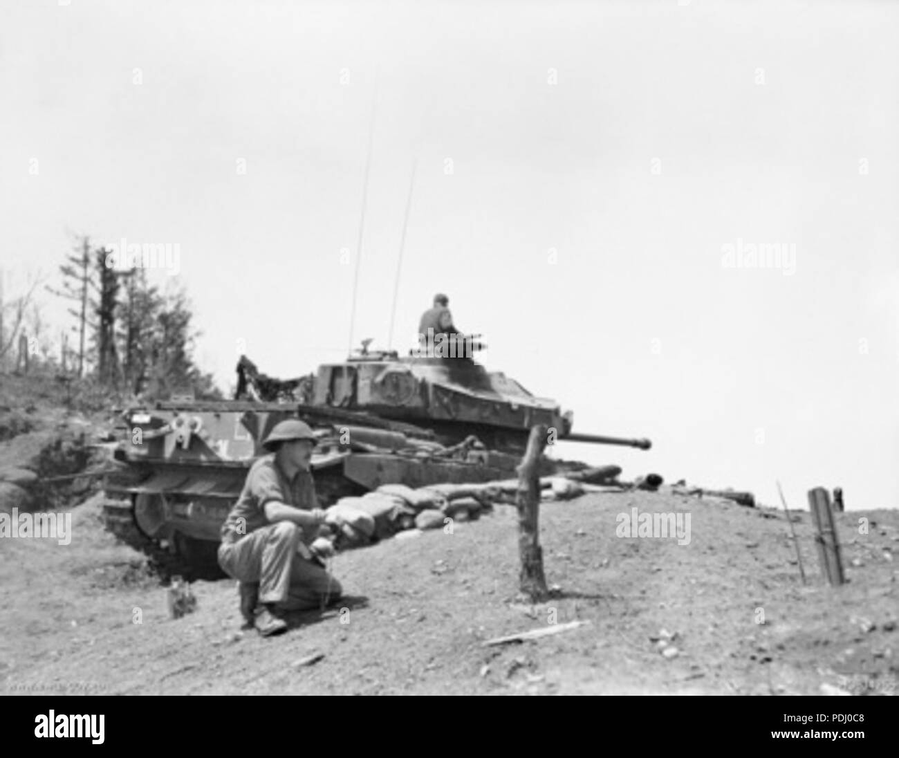 british-centurion-tank-black-and-white-stock-photos-images-alamy