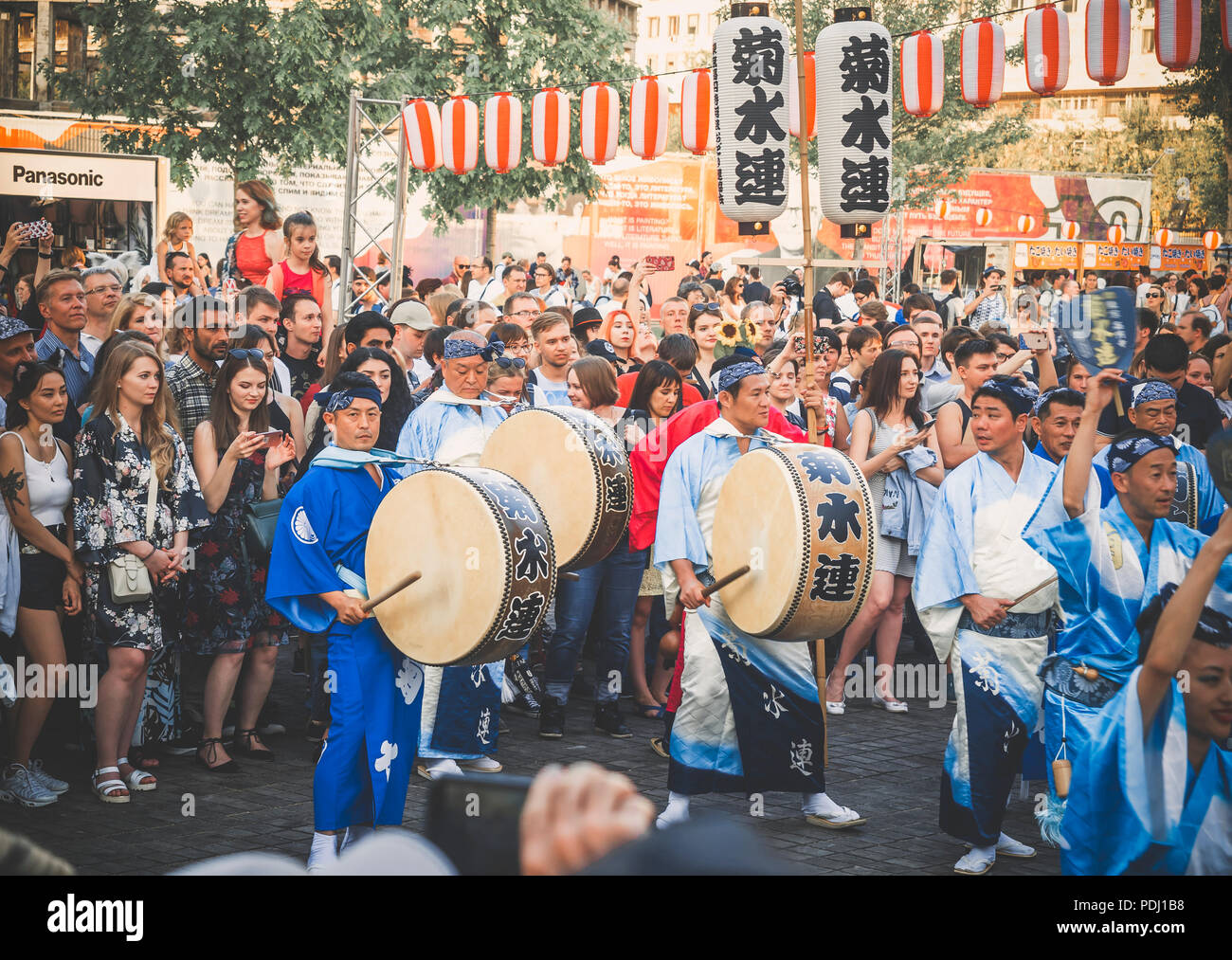 Obon Festival Dance Japan High Resolution Stock Photography And Images Alamy