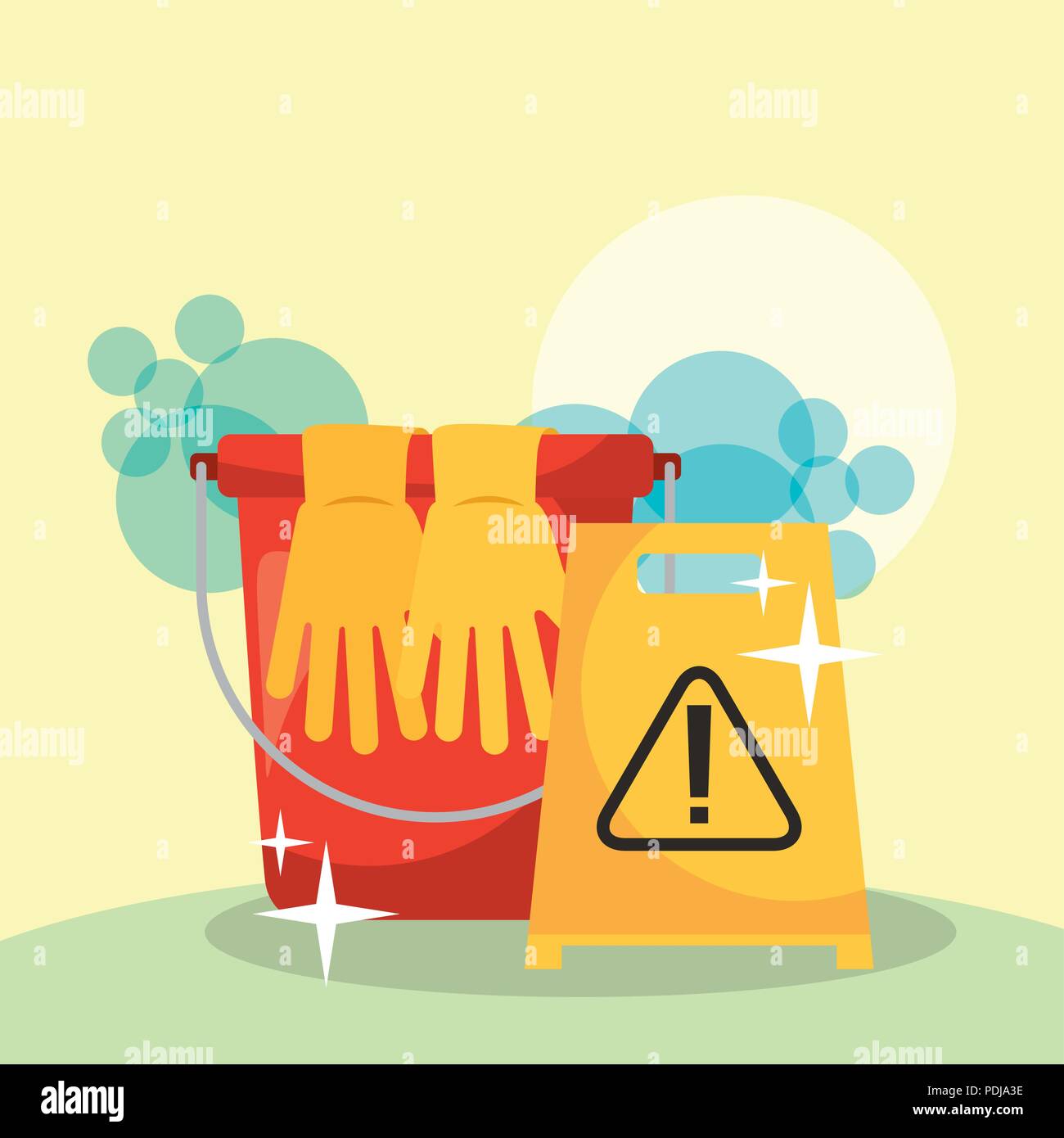 spring cleaning concept Stock Vector Image & Art Alamy