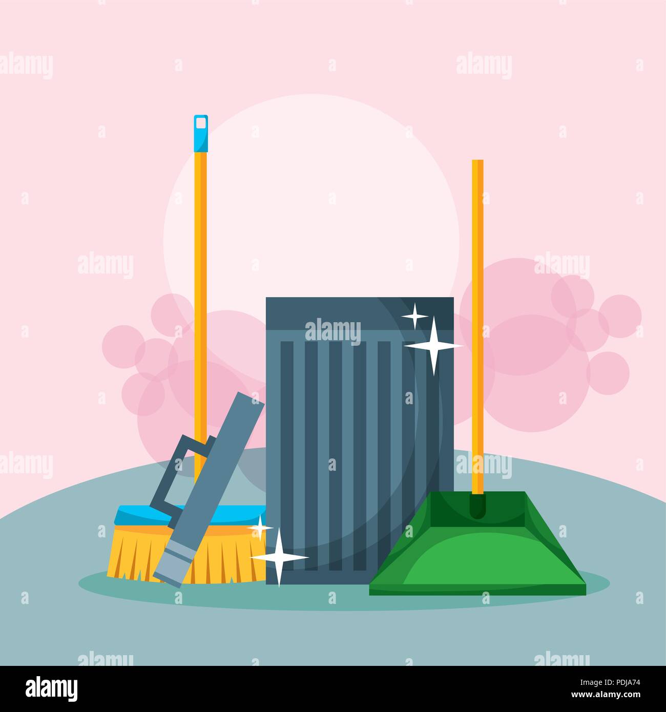 Spring trash Stock Vector Images - Alamy