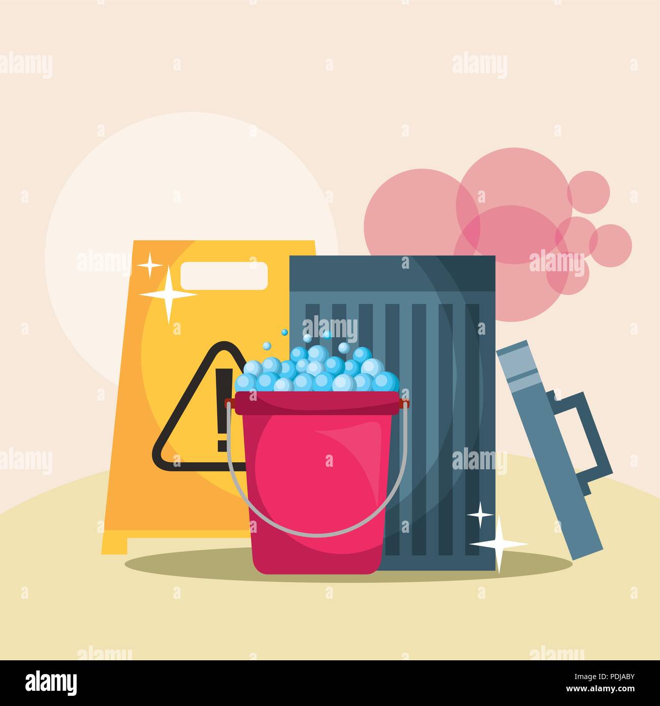 spring cleaning concept Stock Vector Image & Art - Alamy