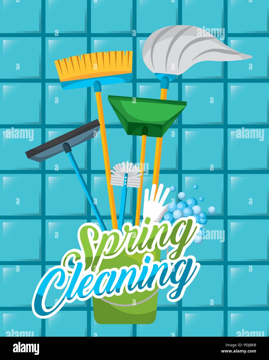 spring cleaning concept Stock Vector Image & Art Alamy