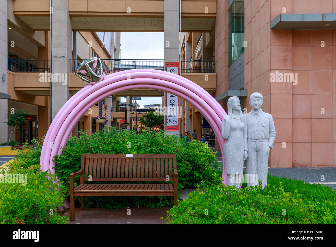 Gimhae, South Korea - July 8, 2018 : Lotte Premium Outlet Gimhae In ...