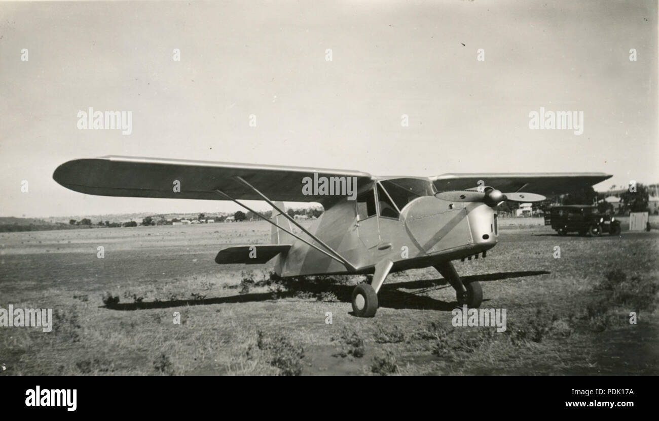 15 Arthur Butlers BAT monoplane ABA-2, 1937 Stock Photo