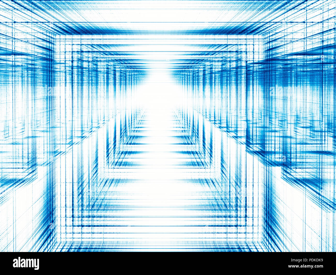 Abstract futuristic portal - digitally generated image Stock Photo - Alamy