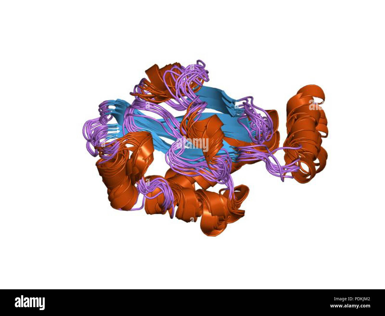 89 PDB 1ojg EBI Stock Photo