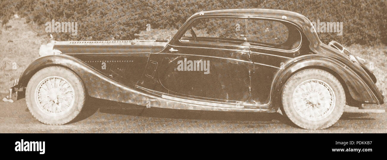 224 MHV Atalanta V-12 4.3 litre 1939 02 Stock Photo