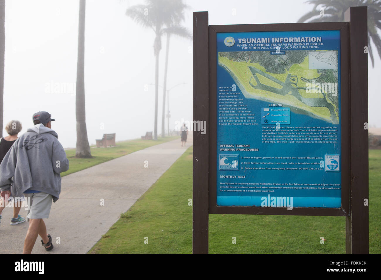 Tsunami warning newport oregon