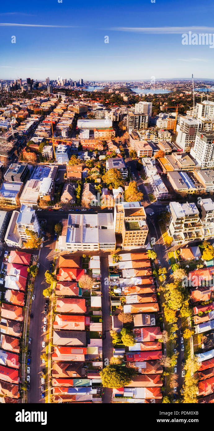 Local residential suburb on Sydney's lower north shore all the way down