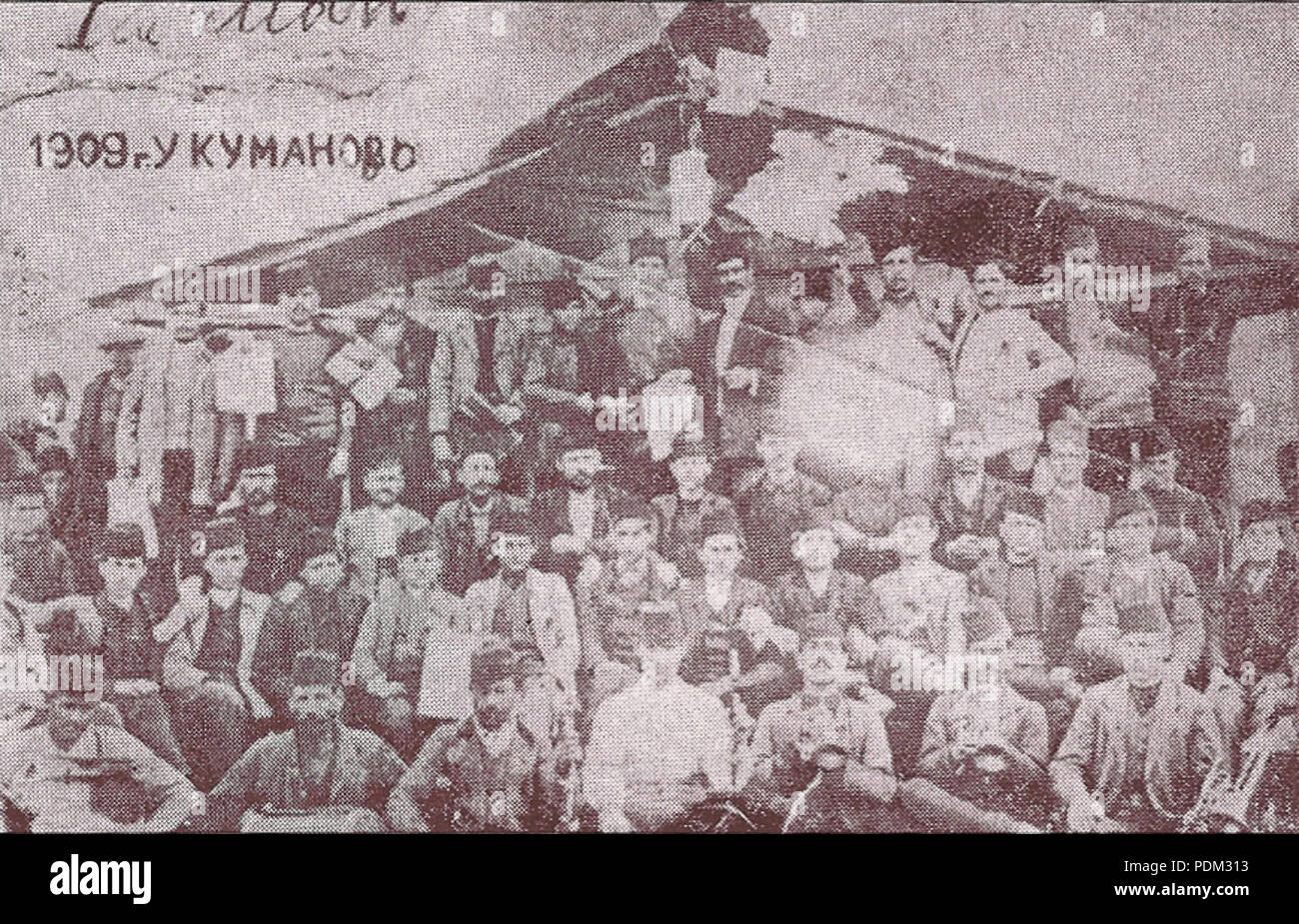 187 Kumanovo 1 of May 1909 Stock Photo