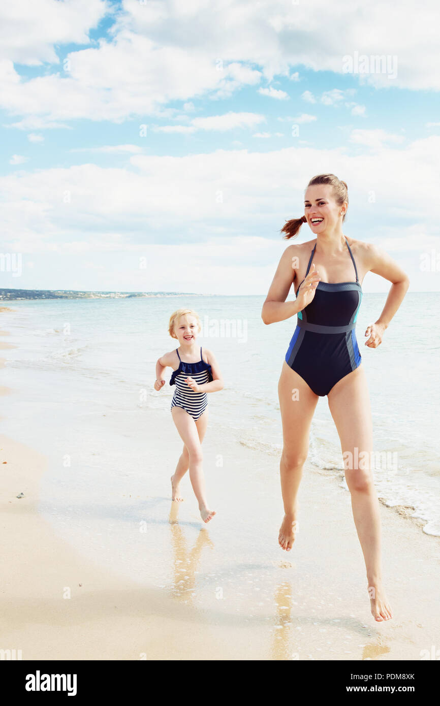 running swimsuit