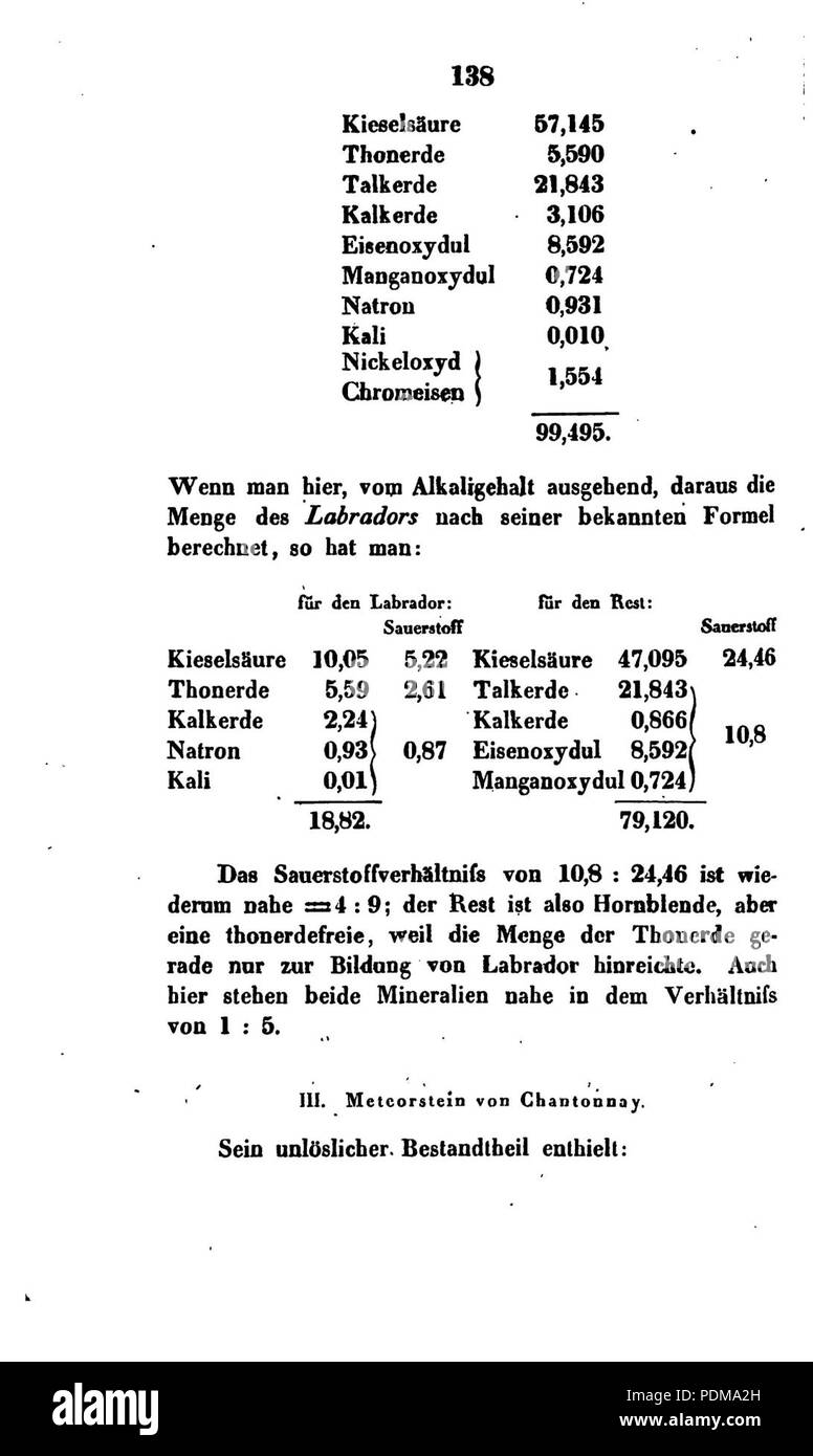 Annalen der Physik 1843 150 Stock Photo Alamy