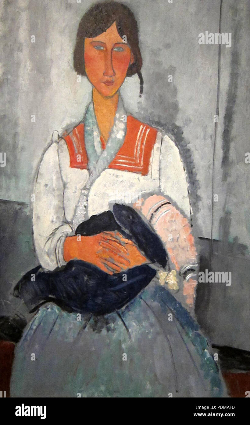 Gypsy woman with baby hi-res stock photography and images - Alamy