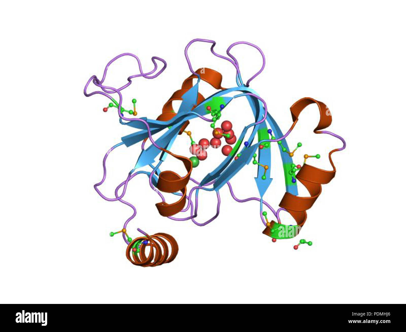 130 PDB 1vr3 EBI Stock Photo
