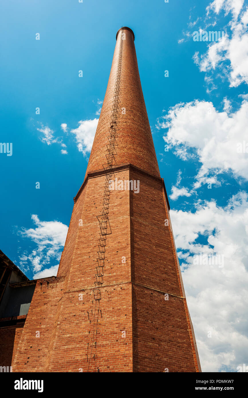 The old OhioColorado Smelting and Refining Company Smokestack (1902 to