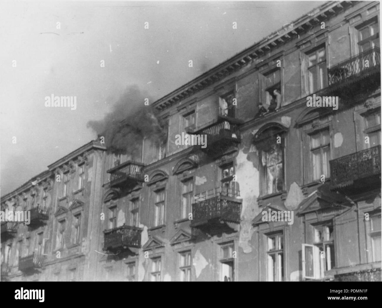 Stroop Report 2/4 Record Group 038 United States Counsel for the Prosecution of Axis Criminality; United States Exhibits, 1933-46 HMS Asset Id: HF1-88454435 ReDiscovery Number: 06315 347 Stroop Report - Warsaw Ghetto Uprising - NARA40a Stock Photo