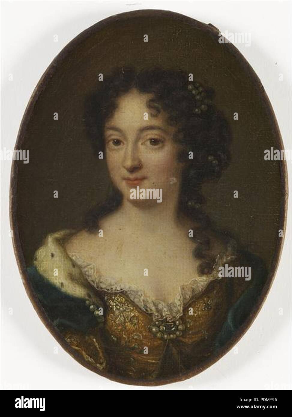 Anne de Bavière, femme de Henri Jules de Bourbon après Ribou. Stock Photo