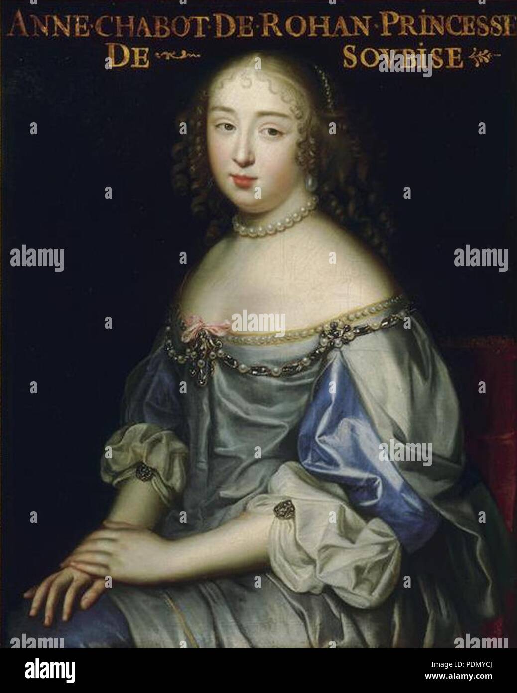 Anne de RohanChabot, Princess of Soubise Stock Photo Alamy