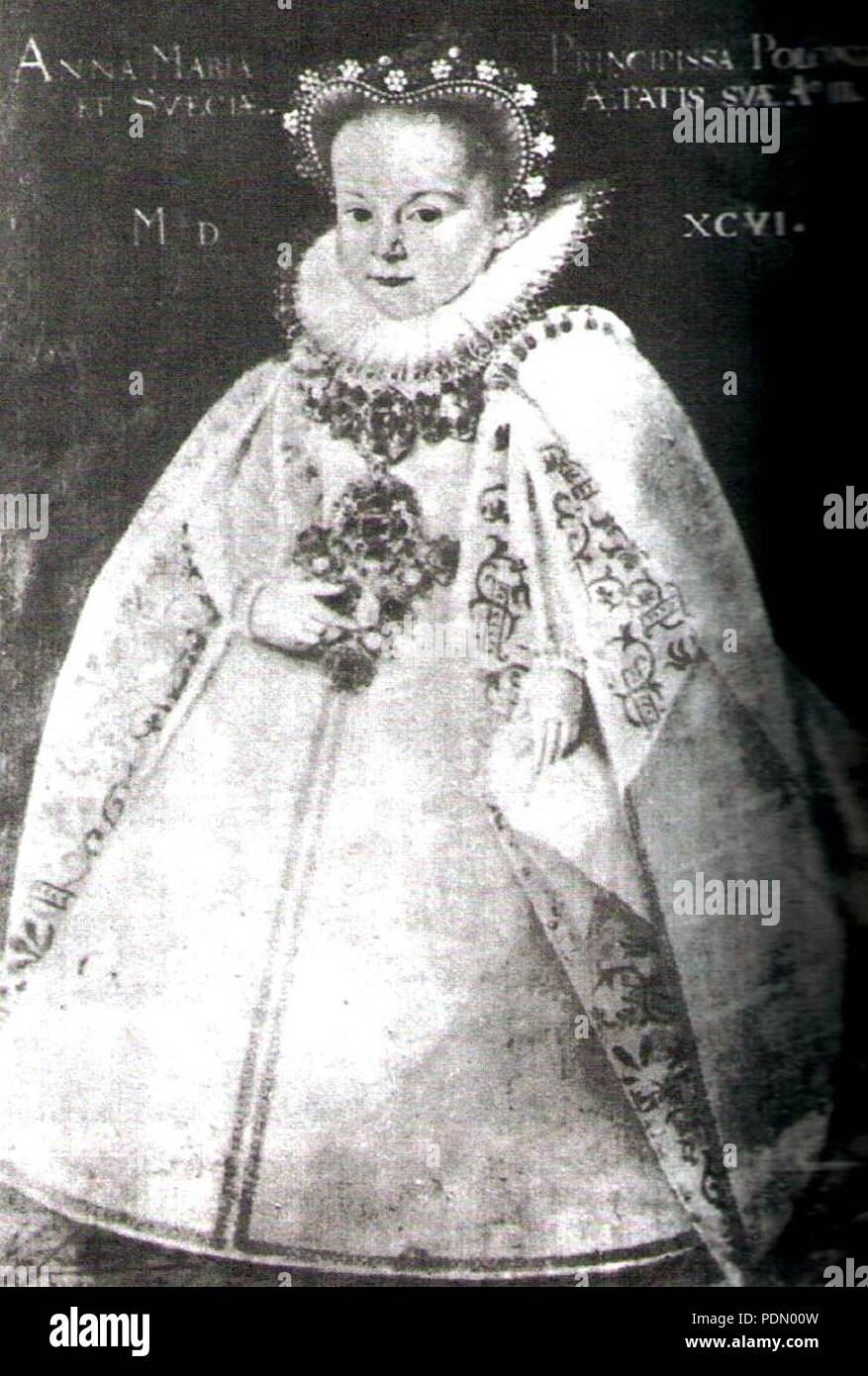 Anne Mary of Poland & Sweden (1593) 1596 Stock Photo Alamy
