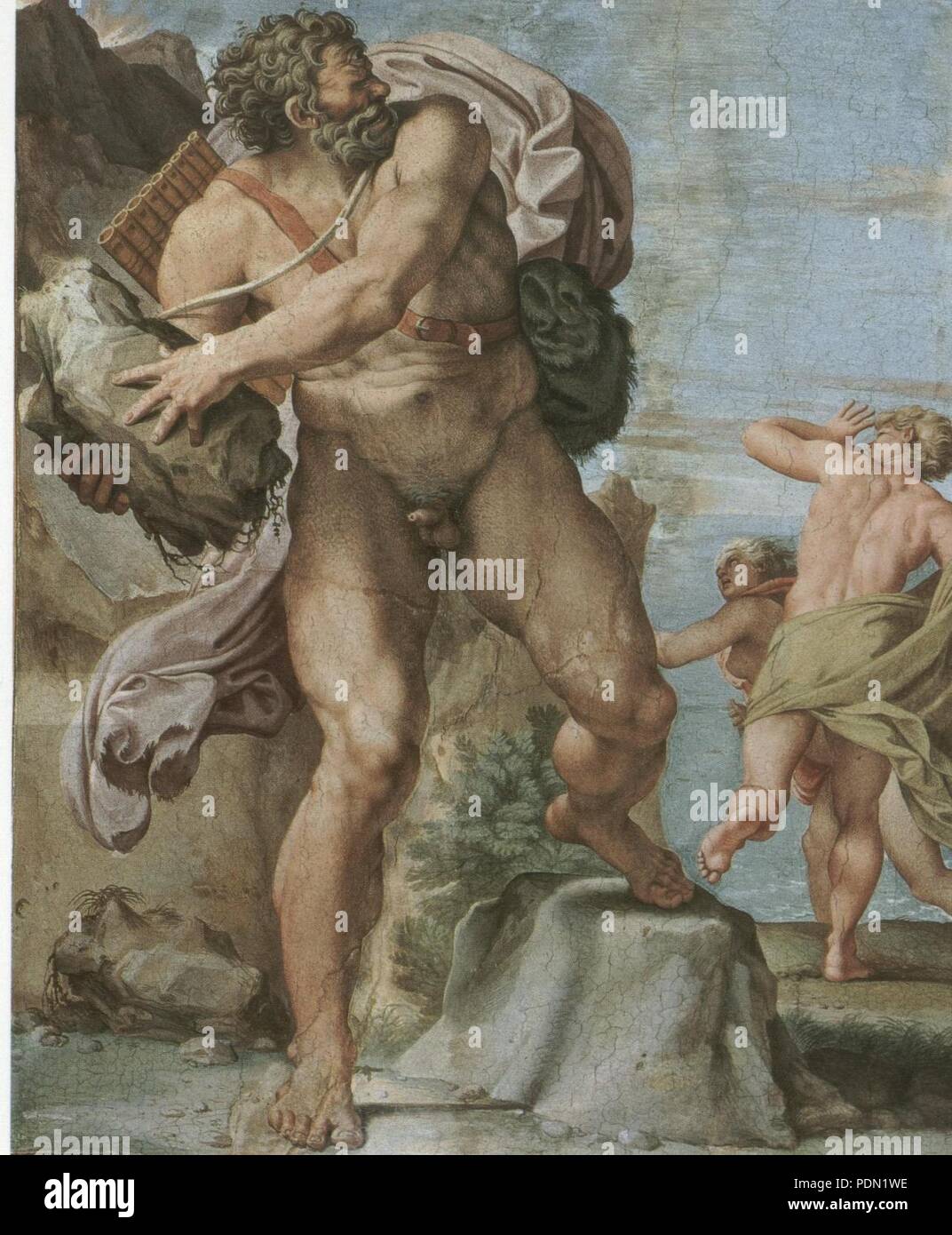 Annibale Carracci, The Cyclops Polyphemus Stock Photo - Alamy